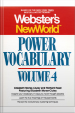 Websters New World Power Vocabulary, Volume 4 [abridged]