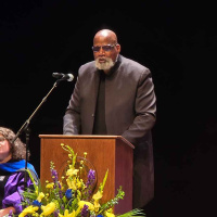 Harry Edwards to sociology grads: Even in turbulent times, always believe in yourself