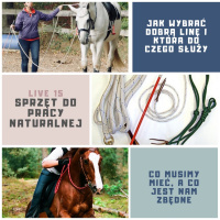 Live 15 Sprzęt do naturalnego treningu koni
