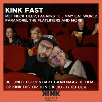 Lesley en Bart gaan naar de film.