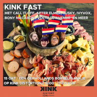 KINK FAST PRESENTEERT EEN OERHOLLANDS BORRELPLANKJE