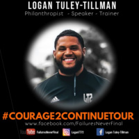 #Courage2Continue Motivational speaking tour - Bloomington Junior HS