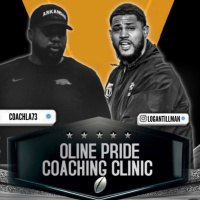 #OLinePride Offensive Line coaching clinic 1