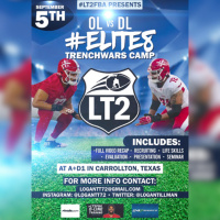 #LT2FBA OL vs DL Trenchwars sept 5th @ A+D1