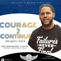 The #Courage2ContinueTour personal development series 4/4/19