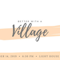 An event is coming for moms! Because mom life DOES take a village