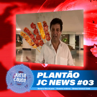 Plantão JC News #03 - Bactéria filha da puta, Pirataria moderna, Gêmeos Corona amp Covid (Feat. Laura Schmitz, Aline Alencar e Nickolas Kotaka)