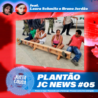 Plantão JC News #05 - Presos no Cepo, Passeando com a Tartaruga e Processo contra live embrigada (Feat. Laura Schmitz e Bruno Jordão)