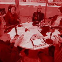 מיה סלע ויובל אביבי חונכים את הספרייה הלאומית חלק א