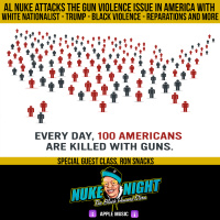 Nuke at Night vs Gun Violence In America 