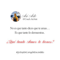 ¿Qué tanto Amor te tienes?