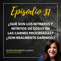 31 ¿Qué son los nitratos y nitritos de sodio en las carnes procesadas? ¿Son realmente dañinos?
