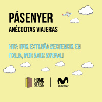 Hoy una extraña secuencia en Italia, por Agus Avenali