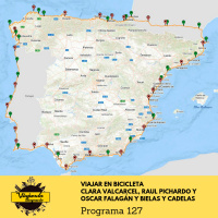 Clara Valcarcel, Raúl Pichardo y Oscar Falagán, Bielas y Cadelas - Programa 127