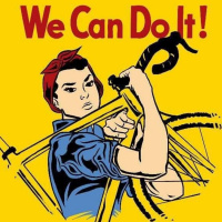 Hacia la huelga feminista en bici