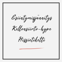 Esiintymisjännitys, kellonsiirto-hype  hissietiketti
