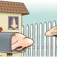 being nosy a sin /التدخل فى أمور الغير خطيه