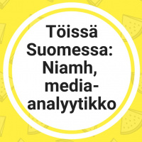 Töissä Suomessa: Media-analyytikko