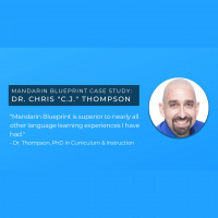 Dr. Chris Thompson: “Fundamentally unique and more correct than most language courses”