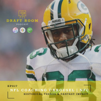EP017 – NFL Coaching Carousel - NFC | Historical Trends  Fantasy Impact
