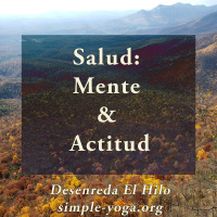 Tejiendo el Yoga Sutra: Salud, mente en calma, actitud alegre