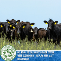 OFI 1040: So You Want To Raise Cattle, Well Slow Down | Replay with Matt Brechwald