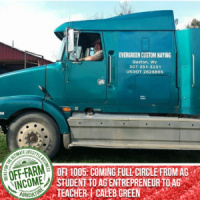 OFI 1005: Coming Full Circle From Ag Student To Ag Entrepreneur To Ag Teacher | Caleb Green | Evergreen Custom Haying