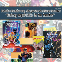 ZNPodcast #224 - Adrián Gutiérrez, dibujante de Blue Beetle: Estoy aquí (DC), lo he hecho.