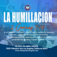 la humillación/Edgar Calderon/Palabra Ungida