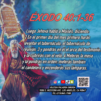 Éxodo 40/1-38/Edgar Calderon/Palabra Ungida