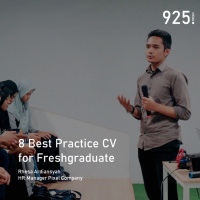 Eps 15 - Podcast 925 - 8 Best Practice CV for Freshgraduate Feat Rhesa Ardiansyah