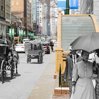 Chicago photographer painstakingly recreates photos from a century ago