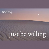 Christian reflections: Being willing is half the battle