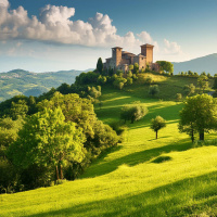 Finding the Lost Castle: A Guided Sleep Visualization