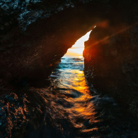 Sea Cave Echoes: Pure Ambient Nature Sound