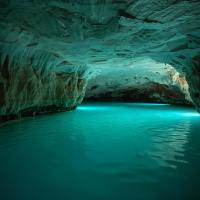 Echoes Beneath the Earth: Cave Ambience  Lake Waves with Binaural Tones for Deep Sleep