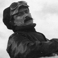 Jules Védrines, a más de 100 millas por hora.