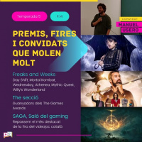 5x14 - Freaks and Bits: SAGA i Game Awards amb Manuel Usero