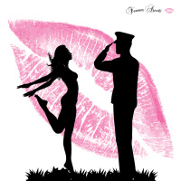 22: YES SIR!....A Military Embrace