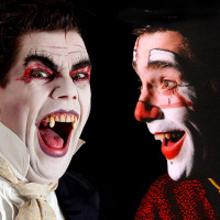 Holland based English clown STEPHEN GRINDLE + American comedian GREG SHAPIRO reading from his book