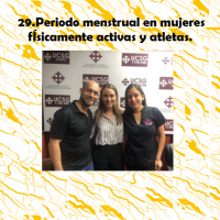 29.Periodo menstrual en mujeres fÍsicamente activas y atletas.
