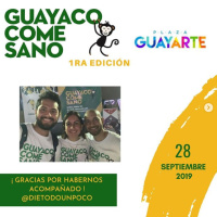 27.Feria en Guayarte*GUAYACO COME SANO*