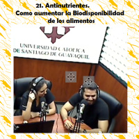 21.ANTINUTRIENTES. Mejora la biodisponibilidad de tus alimentos.