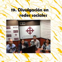 20. Divulgación en redes sociales