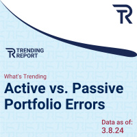 What’s Trending: Active vs. Passive Portfolio Errors