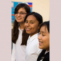 Mentoring Girls for Social Change: Whitney Smith founder of Girls for a Change, Jennifer Siebold Newsom, First Partner of California, and Jennifer Litton-Singer Executive Director of The Friendship Club,