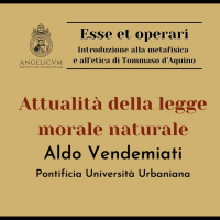 Dr. Aldo Vendemiati Attualità della legge morale naturale
