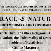 Dr. Giulio Maspero - Can God work through other Religions?