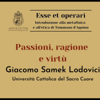 Dr. Giacomo Samek Lodovici Passioni, ragione e virtu