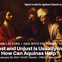 Fr. Robert Ombres O.P - What is Just and Unjust usually in Dispute